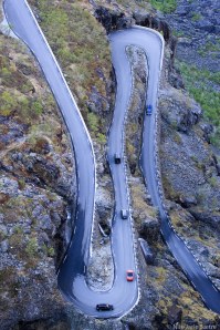 Deler av Trollstigen.
