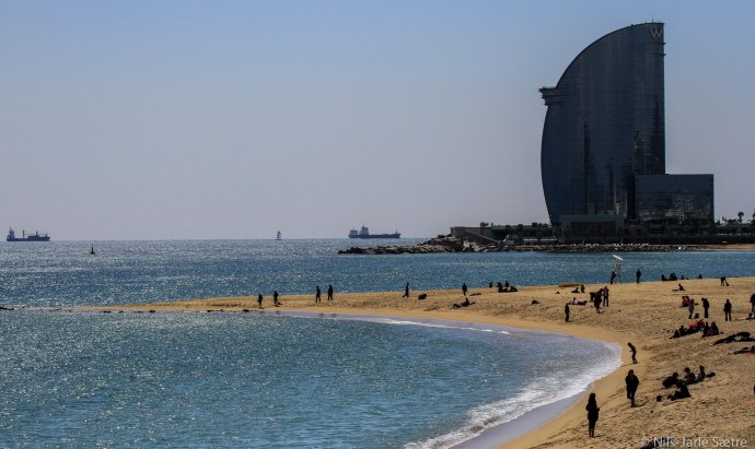 San Sebastian-stranden.