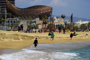 San Sebastian-stranden.