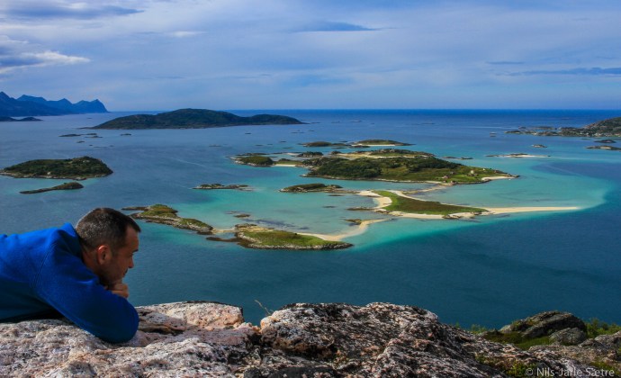 Her kunne jeg ligget i fred og ro i timevis for å nyte naturen.